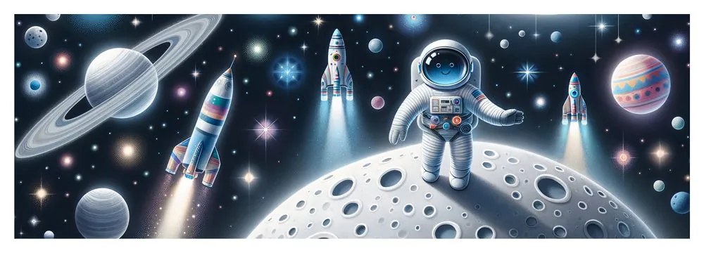 Tablou aventură în galaxie