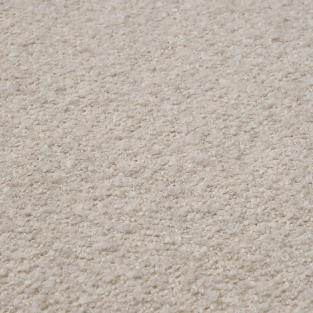 Canapea confortabila design LUX Brannan, Boucle chalk white
