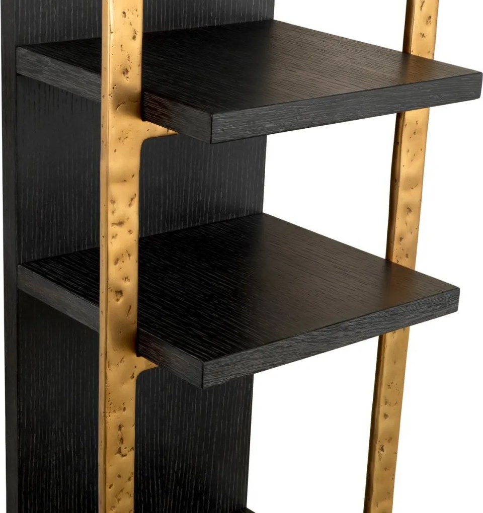 Raft de perete LUX Belcanto gri/ alama periata