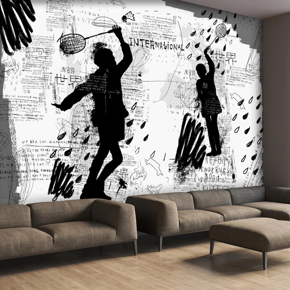 Fototapet - Street art - zarvă (147x102 cm)
