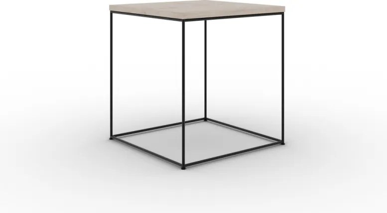 Masuta de cafea, Adina 2, ADRK Furniture (Culoare: Negru / Alb)