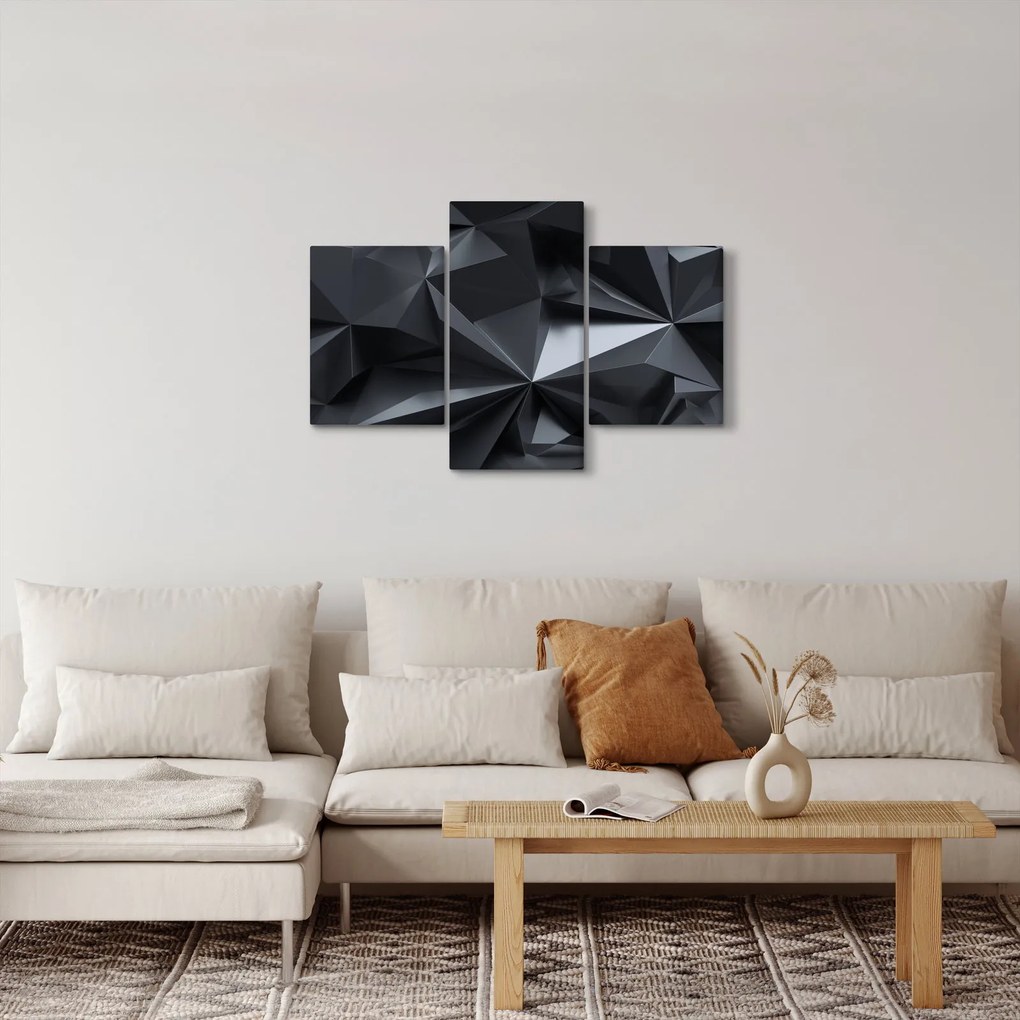 Tablou - Abstracție geometrică (90x60 cm)
