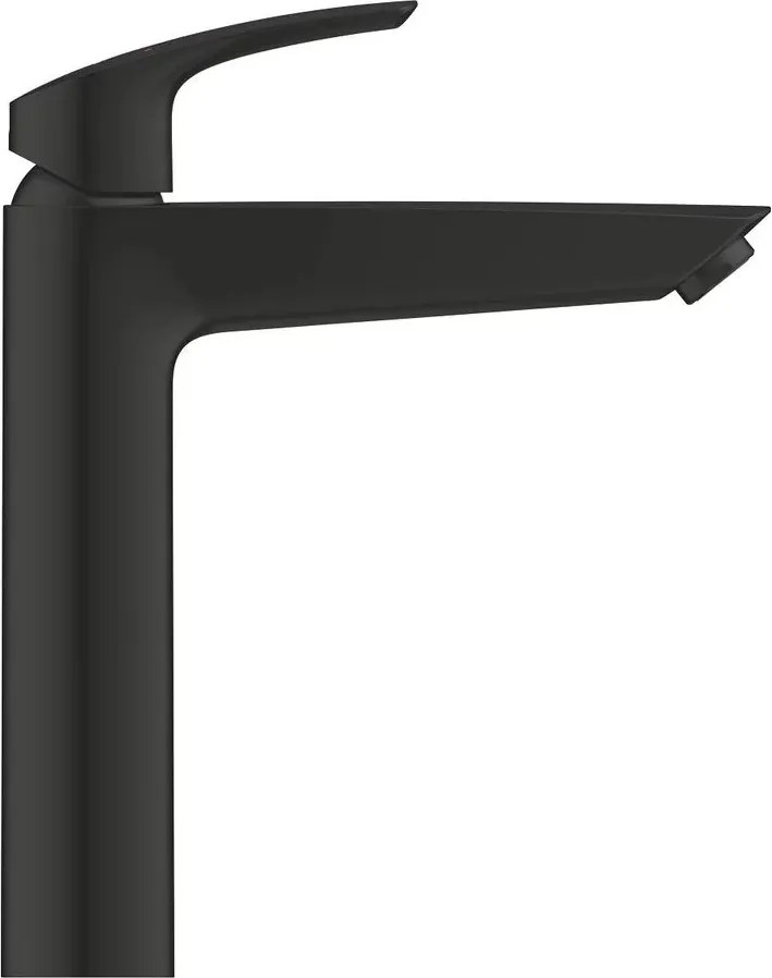 Baterie lavoar monocomanda negru mat Grohe Eurosmart New XL