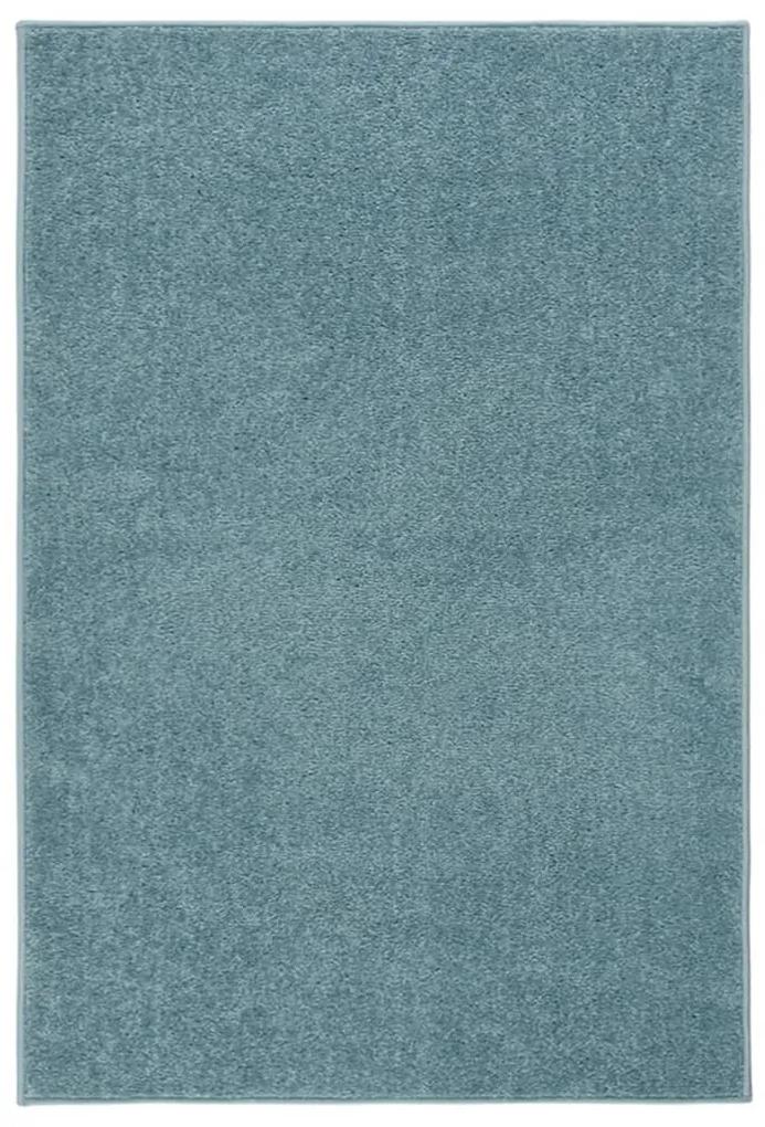 Covor cu fire scurte, albastru, 160x230 cm Albastru, 160 x 230 cm