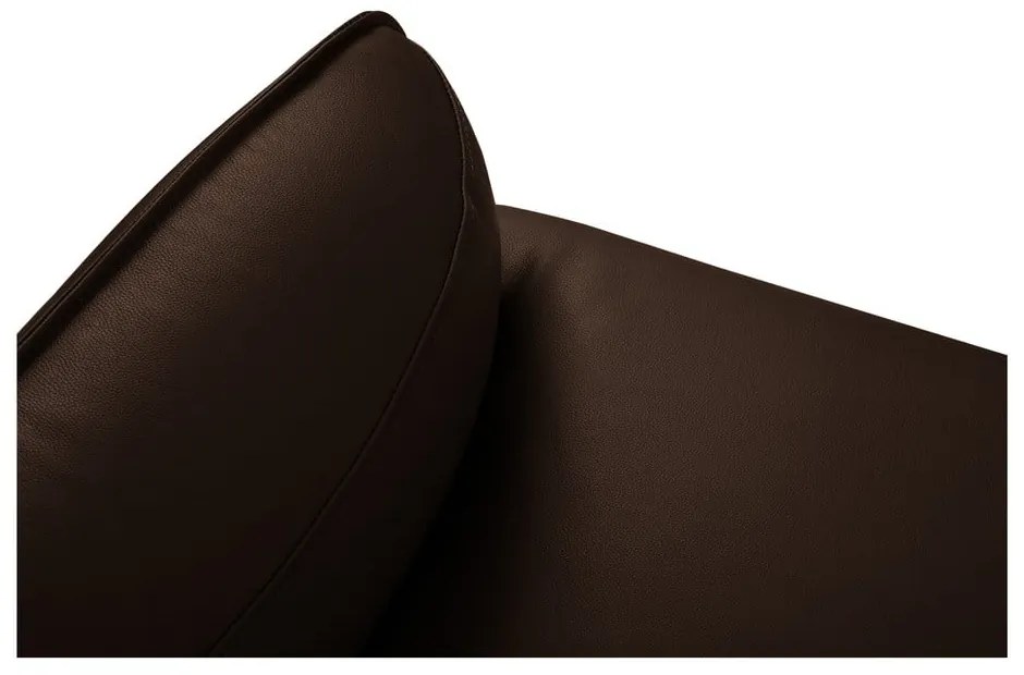 Canapea din piele Windsor &amp; Co Sofas Neso, 175 x 90 cm, maro