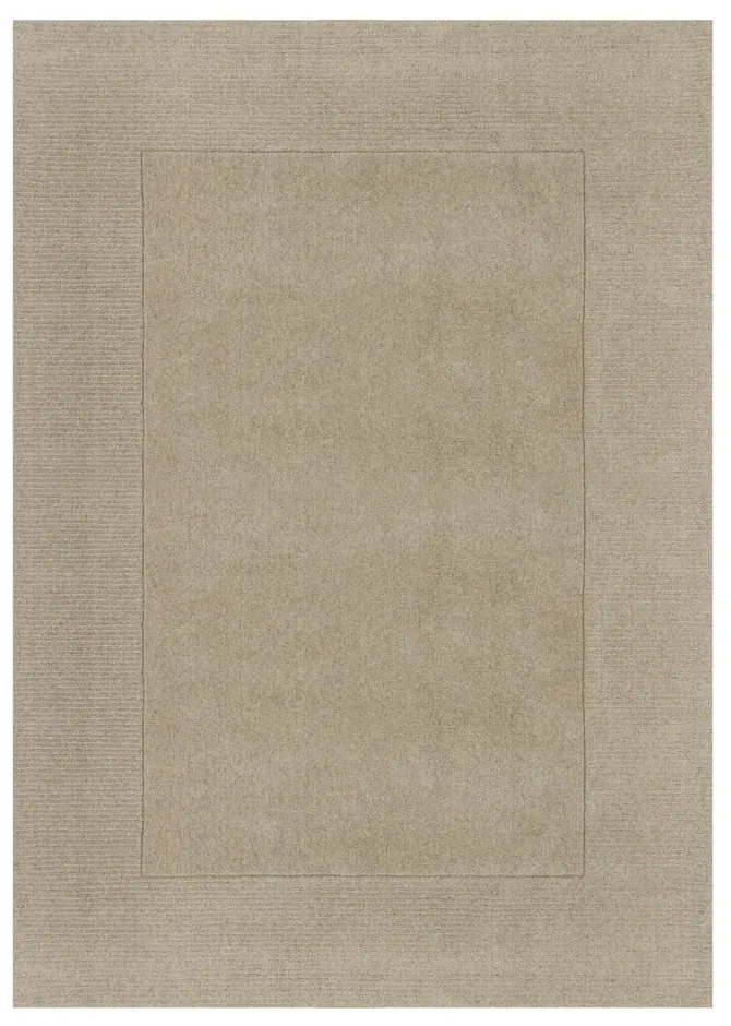 Covor bej din lână 120x170 cm – Flair Rugs