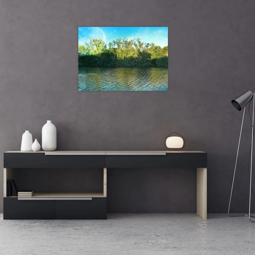 Tablou - lac (70x50 cm)