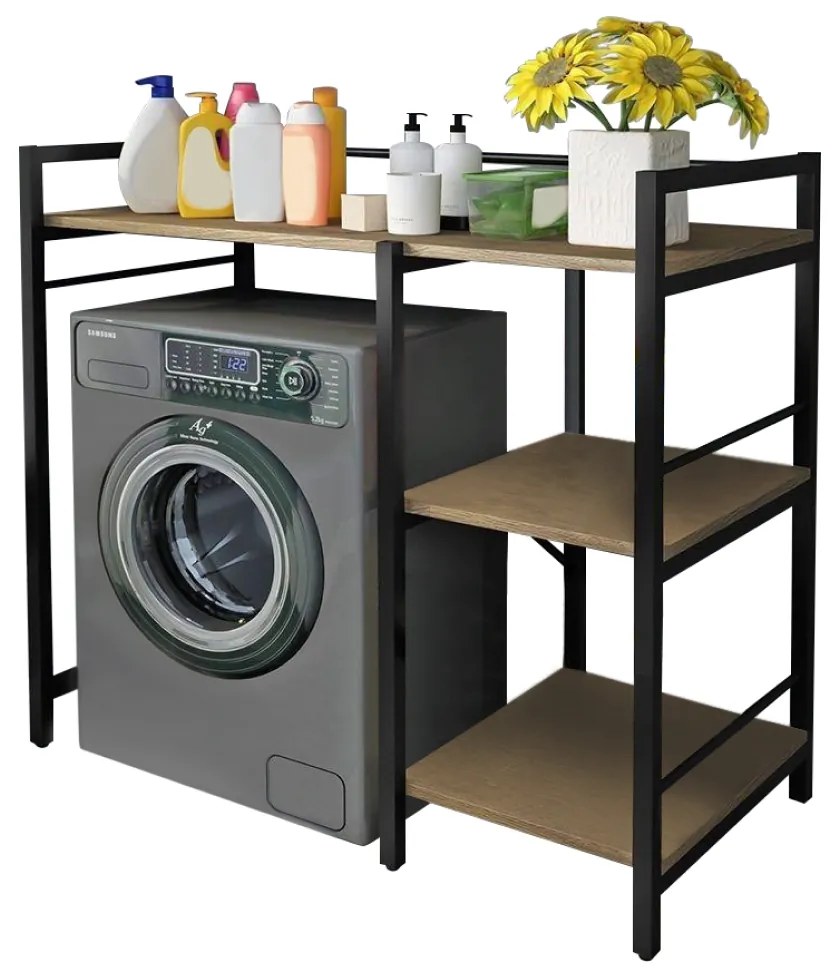 Raft deasupra mașinii de spălat BARNET, stejar