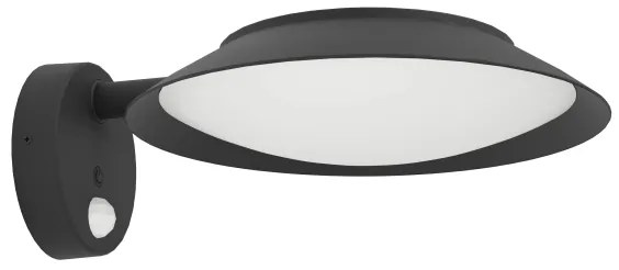 Eglo 901079 - Aplică solară de perete cu senzor CERRISI LED/7W/3,7V IP44
