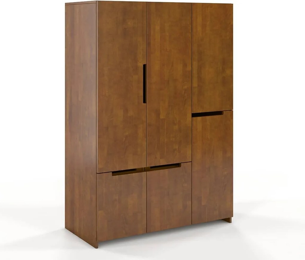 Dulap lemn masiv TerraCraft Fag, 128 × 60 × 180 cm