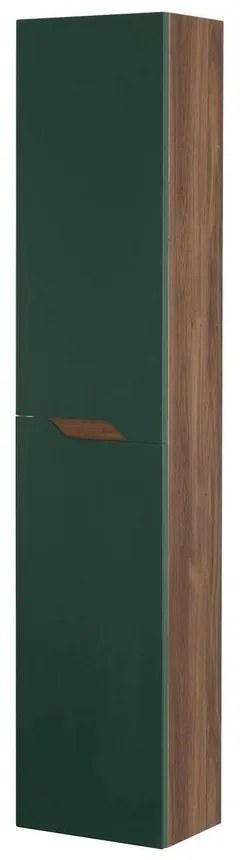 Dulap inalt suspendat maro/verde Feridras Minori 150x30 cm