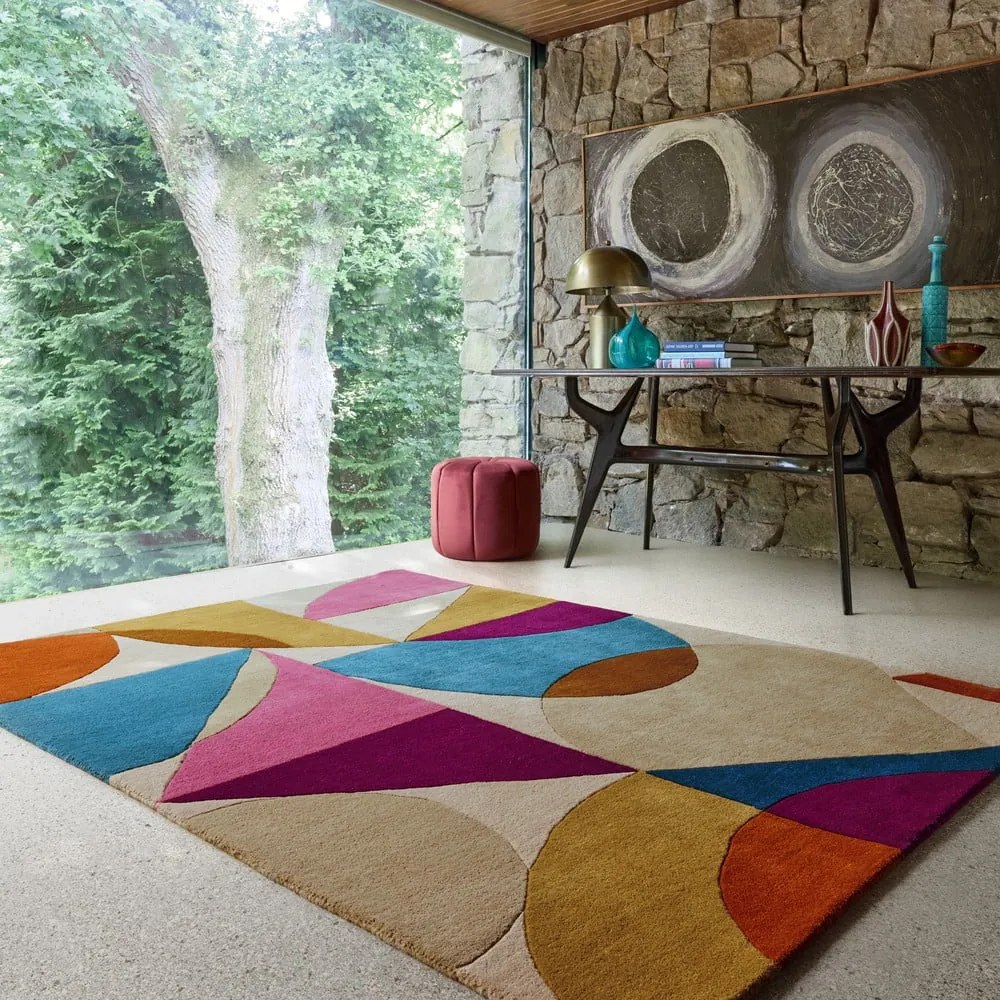 Covor țesut manual din lână 120x170 cm Oblix – Flair Rugs