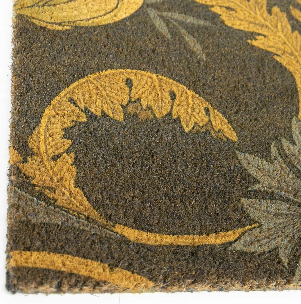 Covoraș de intrare din fibre de nucă de cocos 60x90 cm William Morris – Artsy Doormats