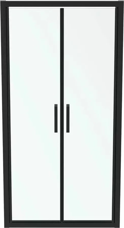 Usa batanta cu segment fix 100 cm negru mat Ideal standard Connect 2