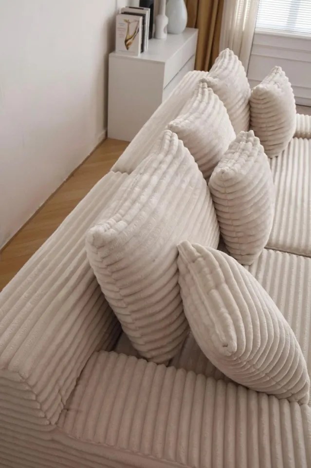 Canapea Colțar Memory Foam HD Soft Lounge | Design Modern &amp; Confort Premium | 5 Culori Disponibile | AlmaCasa (Culoare: Gri Antracit)