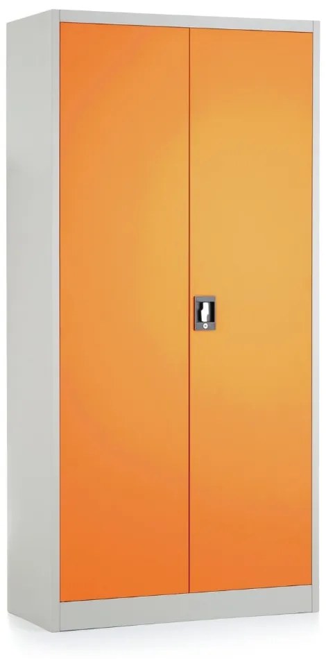 Dulap metalic, 90 x 45 x 185 cm, inchidere cilindrica, portocaliu - ral 2004