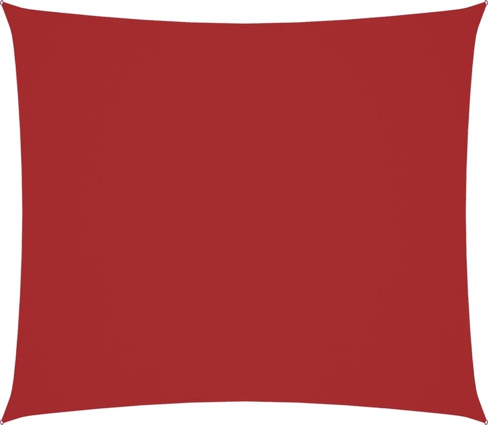 vidaXL Pânză parasolar, roșu, 2x2,5 m, țesătură oxford, dreptunghiular