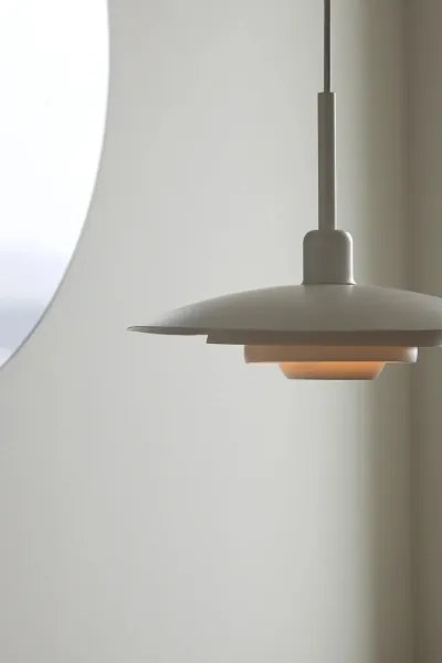 Markslöjd 108874 - Pendul pe cablu PINY 1xE27/60W/230V Ø 35 cm alb