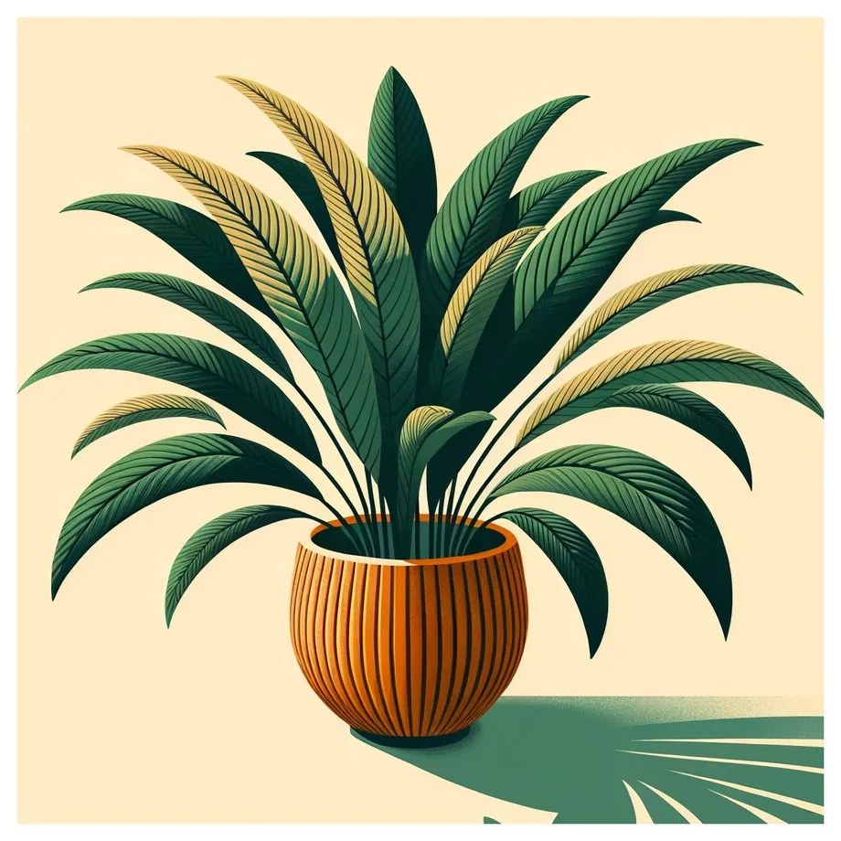 Tablou plantă de interior elegantă