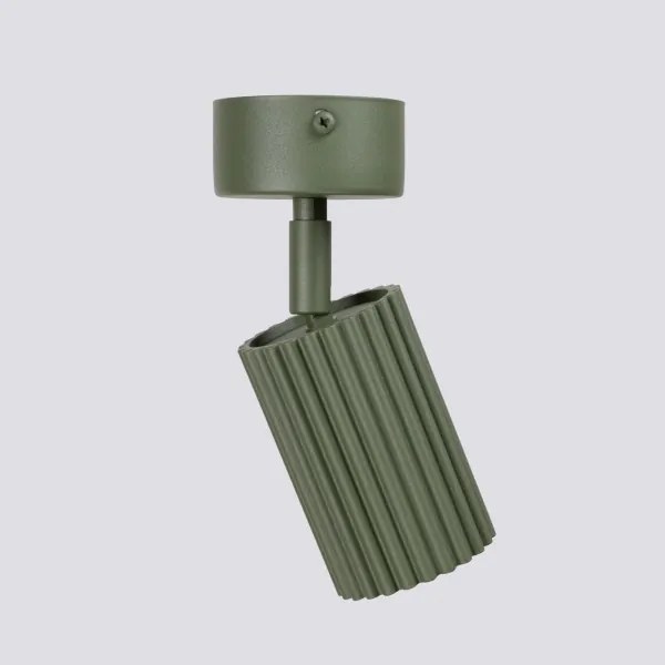 Spot CRESTO 1xGU10/10W/230V verde - Brilagi