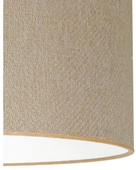 Lustră aplicată ROLLER ECO Duolla RECYCLING 1xE27/15W/230V d. 45 cm crem