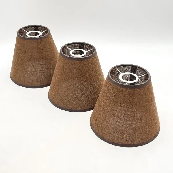 Lustră LED aplicată Brilagi ANTHONY 3xE14/40W/230V stejar nuc/maro