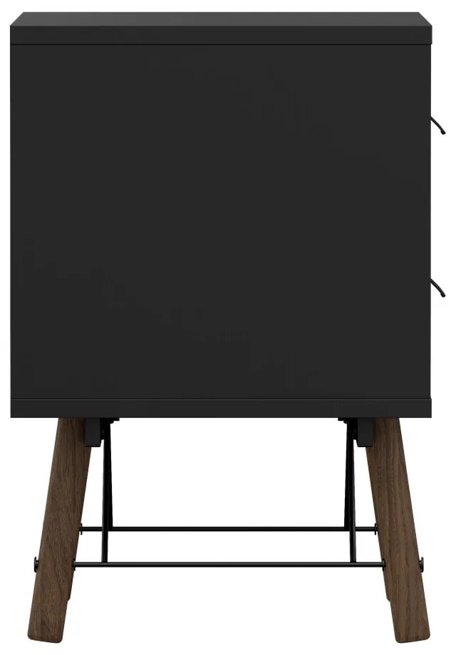 Noptieră maro închis Ry – Tvilum