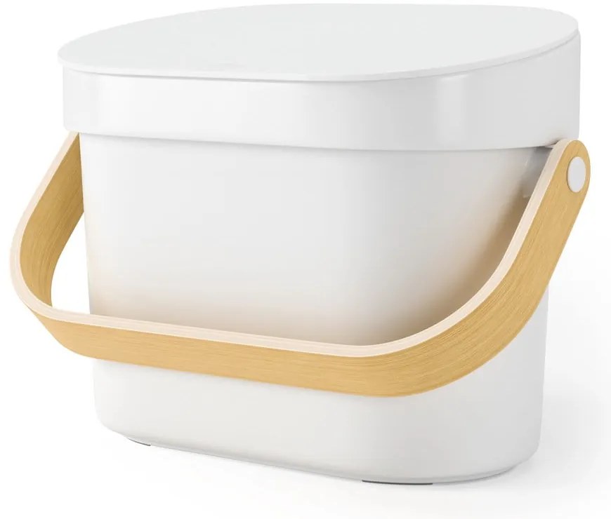 Recipient pentru deșeuri compostabile alb 4 l Bellwood – Umbra