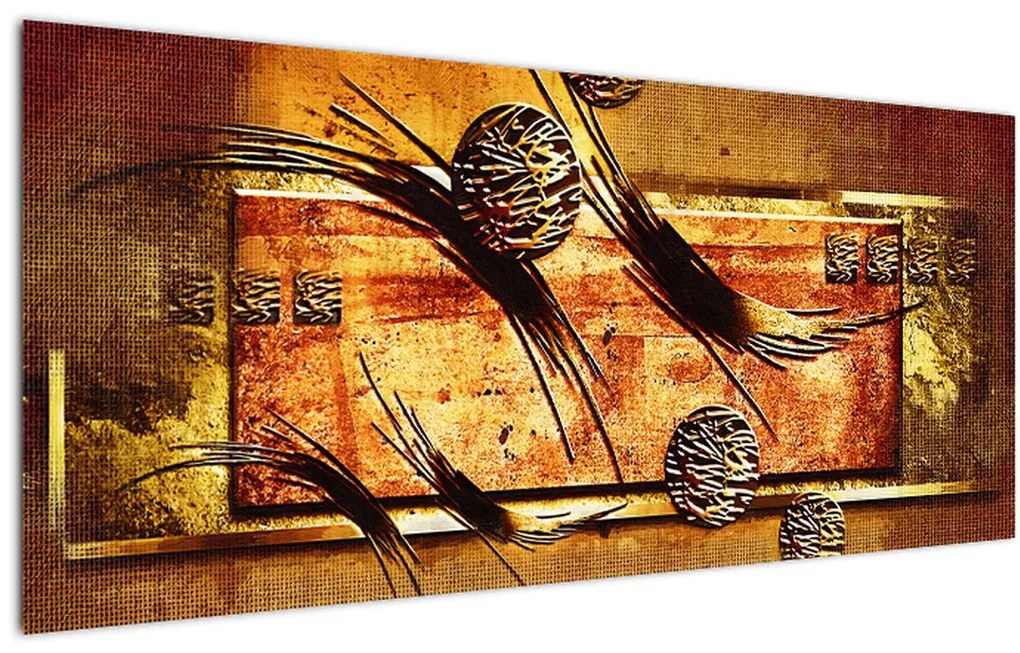 Tablou abstracției (120x50 cm)