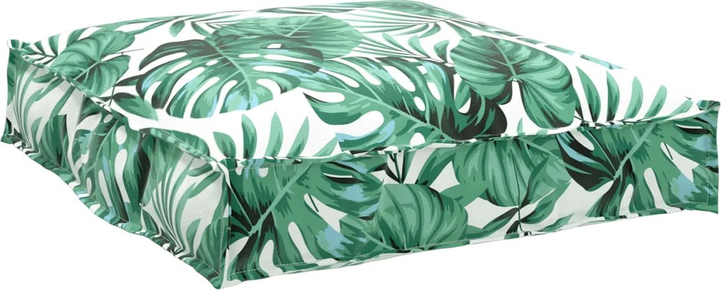 vidaXL Pernă Frunză Model cu frunze 70 x 70 x 12 cm Material Oxford