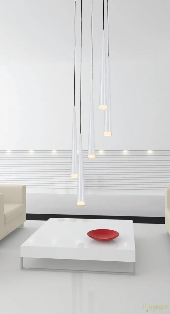Lustra design modern Stylo 3 white