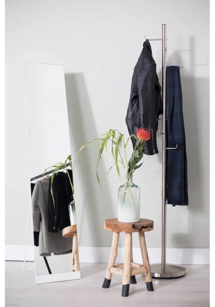 Oglindă cu suport Stand, alb