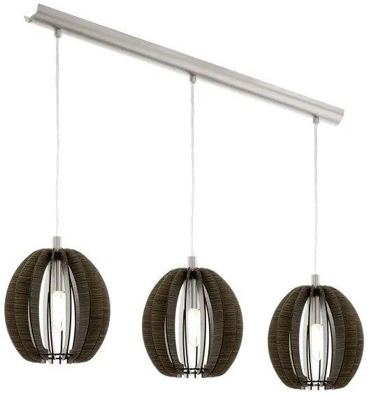 Eglo 94641 - Lustra COSSANO 3xE14/60W/230V