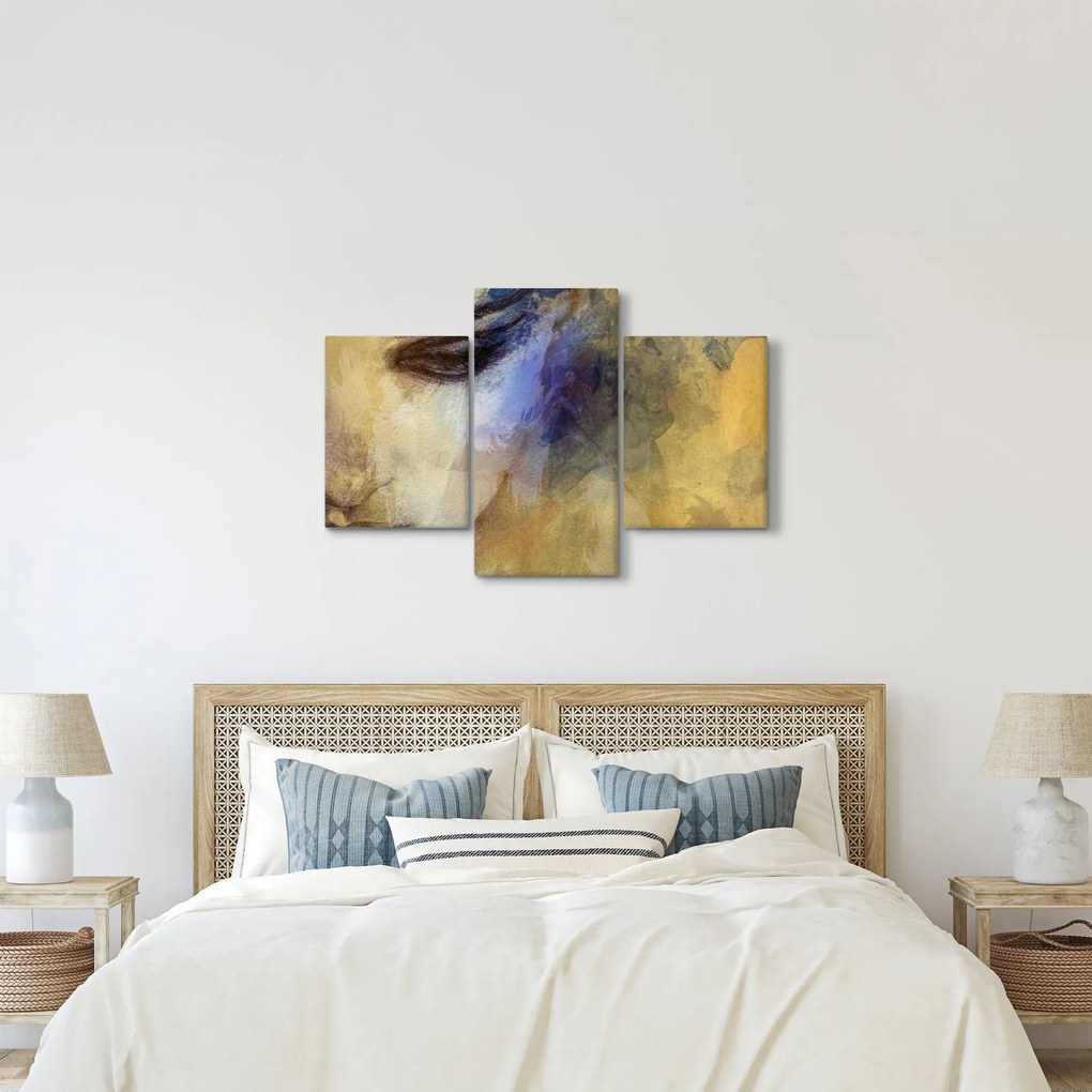 Tablou - Portretul femeii, desen (90x60 cm)