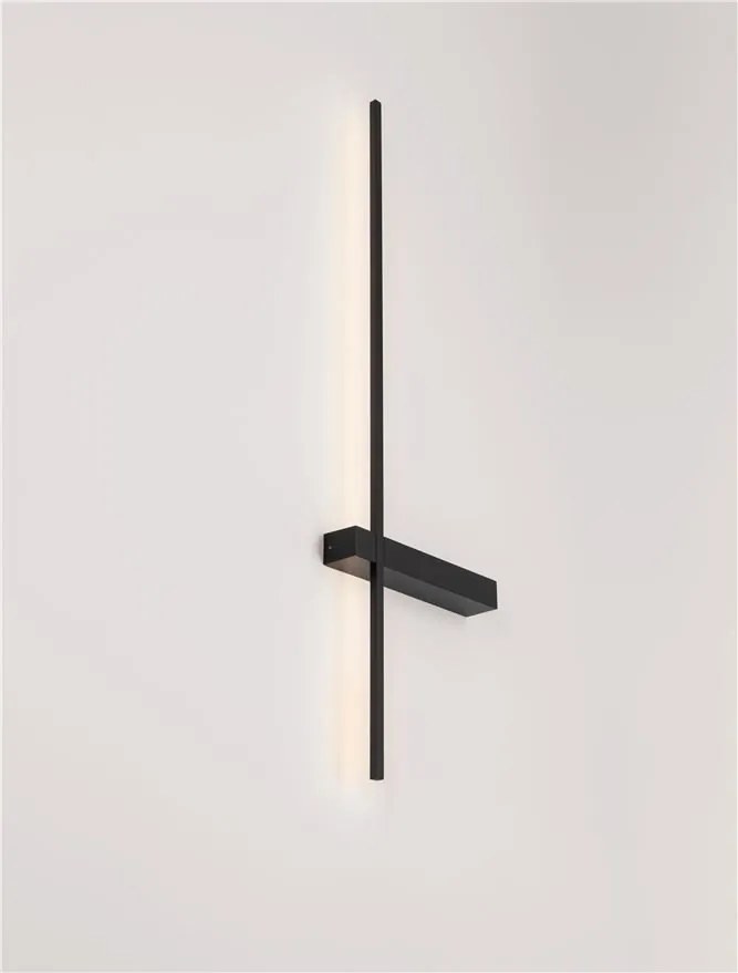 Aplica ambientala LED CCT DANESSA negru 73cm