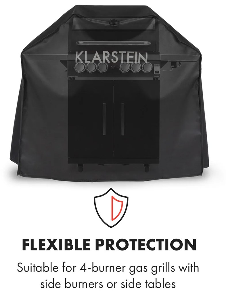 Tomahawk 3.0 Cover, husă de protecție împotriva intemperiilor 600D panza 30/70% PE / PVC negru