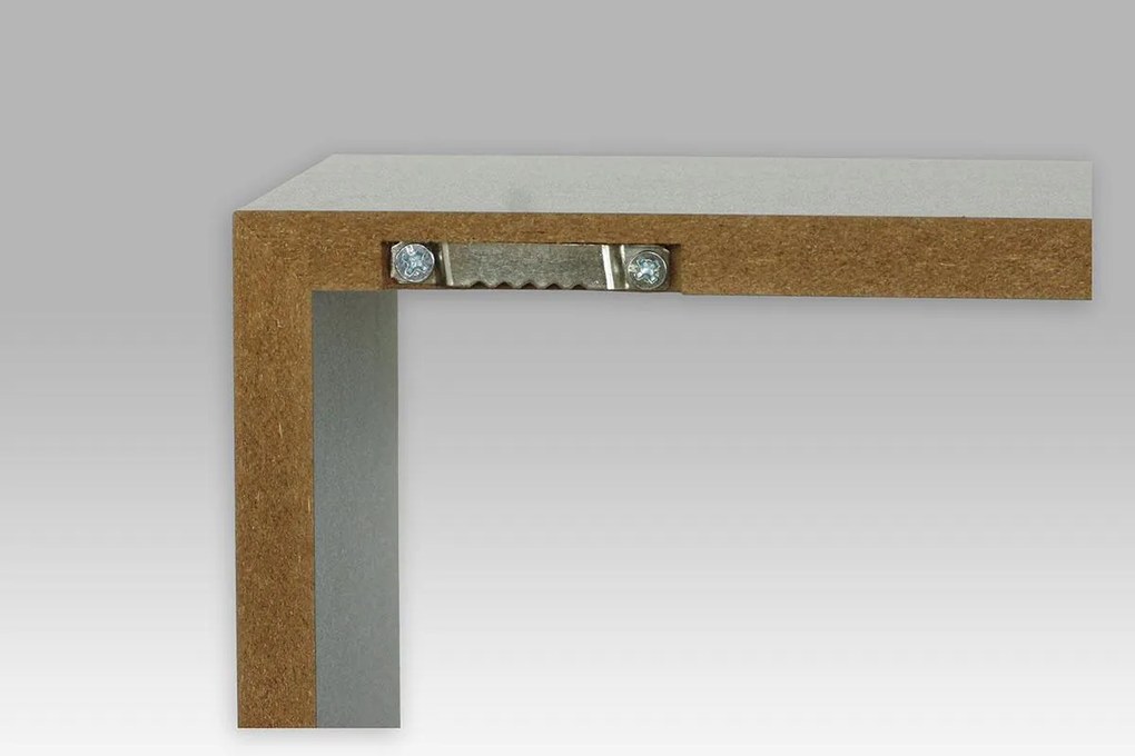 Set 3 rafturi de perete Parto (alb mat). 1121152