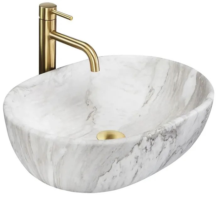 Lavoar pentru blat Rea Amelia ASH MATT