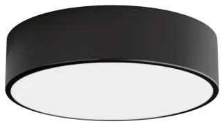 Plafonieră cu senzor CLARE 2xE27/24W/230V d. 30 cm negru Brilagi