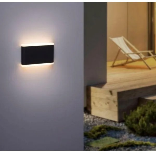 Aplică LED de exterior dimabilă ELSA 2xLED/5,5W/230V IP65 Paul Neuhaus 9483-13