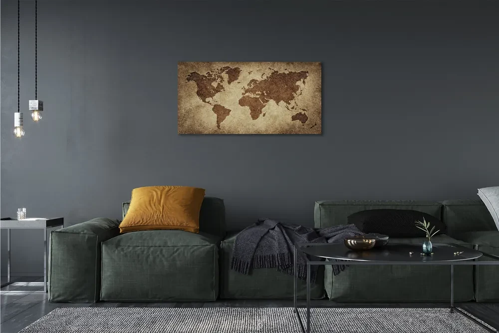 Tablouri canvas harta gri