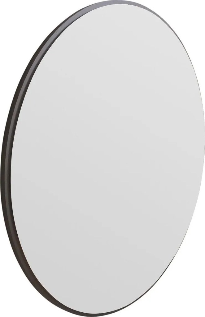 Oglinda OZZE, negru, 60x2x60 cm