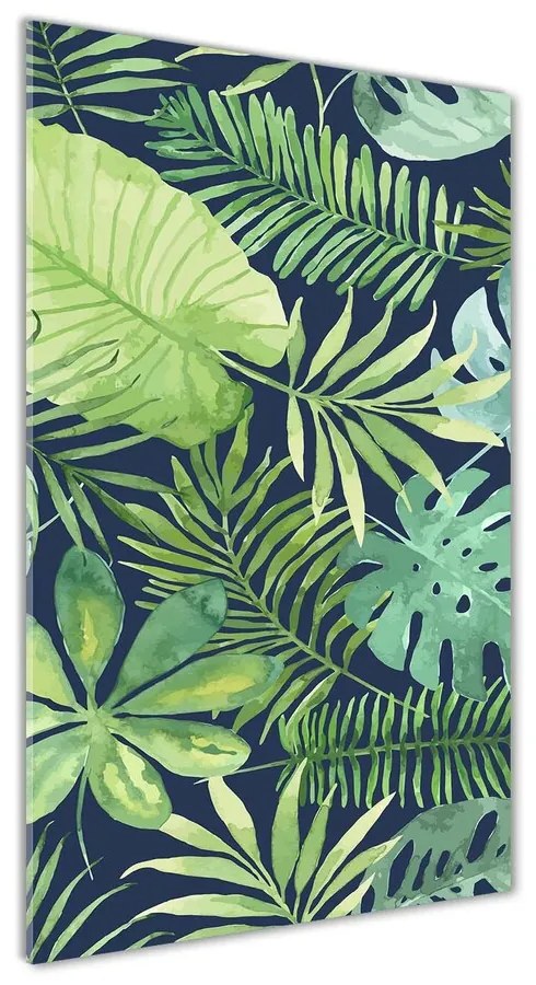 Tablou pe acril Frunze tropicale