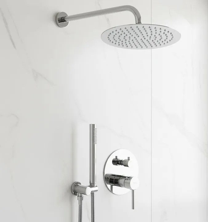 Set de dus incastrat Rea Lungo Diamond crom + BOX