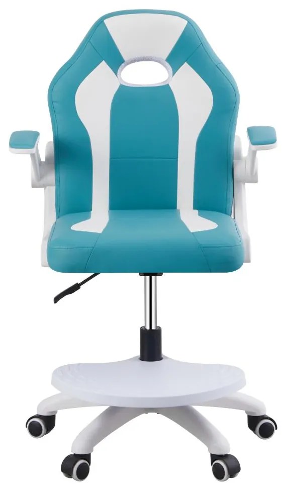 Scaun rotativ copii Ramin (albastru + alb) . 1116466