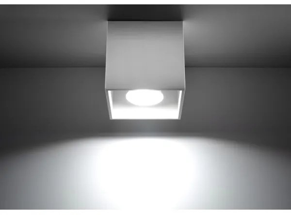 Plafonieră QUAD 1 1xGU10/40W/230V alb