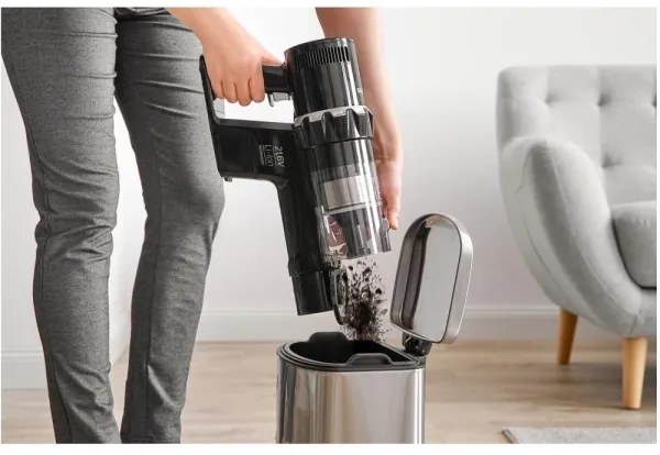 Sencor Aspirator vertical wireless 2în1 250W/2200 mAh negru