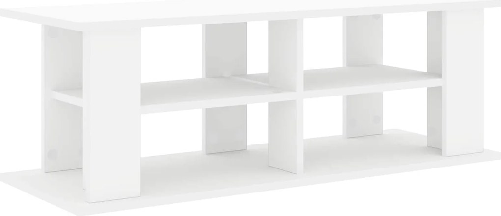 vidaXL Suport pentru TV Alb 96 x 35 x 33,5 cm