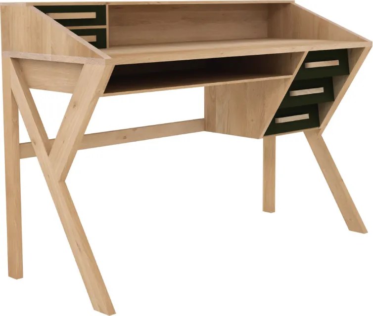 Birou din lemn Elesyum - Stejar masiv