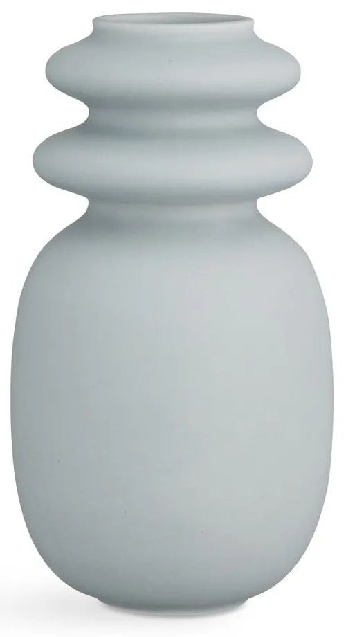 Vază din ceramică Kähler Design Kontur, înălțime 29 cm, gri-albăstrui